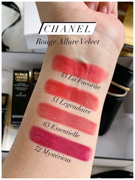 chanel rouge allure charnel|rouge allure velvet shades.